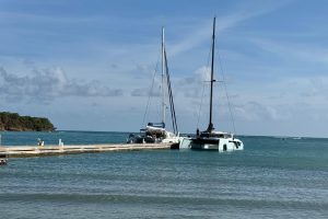 exterior, Alibi 54, catamaran for sale