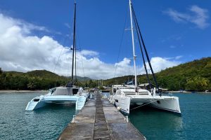 exterior, Alibi 54, catamaran for sale