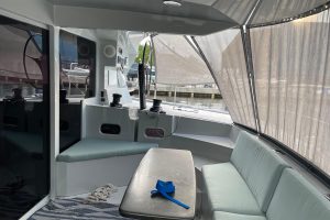cockpit, Alibi 54, catamaran for sale