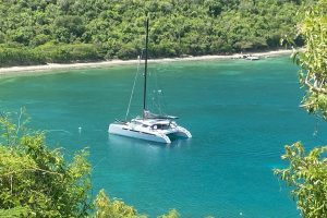 exterior, Alibi 54, catamaran for sale