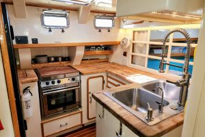 interior, Custom, sailboat for sale
