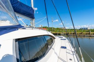 deck, Leopard 46, catamaran for sale