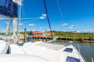 exterior, Leopard 46, catamaran for sale