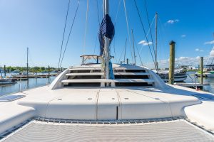 deck, Leopard 46, catamaran for sale