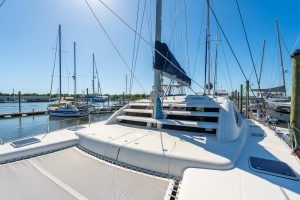 deck, Leopard 46, catamaran for sale