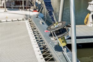 deck, Leopard 46, catamaran for sale