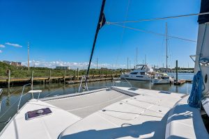 deck, Leopard 46, catamaran for sale