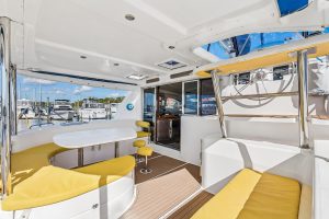 cockpit, Leopard 46, catamaran for sale