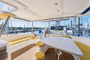 cockpit, Leopard 46, catamaran for sale