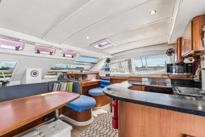 salon, Leopard 46, catamaran for sale