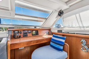 navigation station, Leopard 46, catamaran for sale