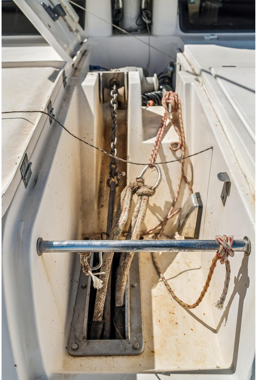deck, Leopard 46, catamaran for sale