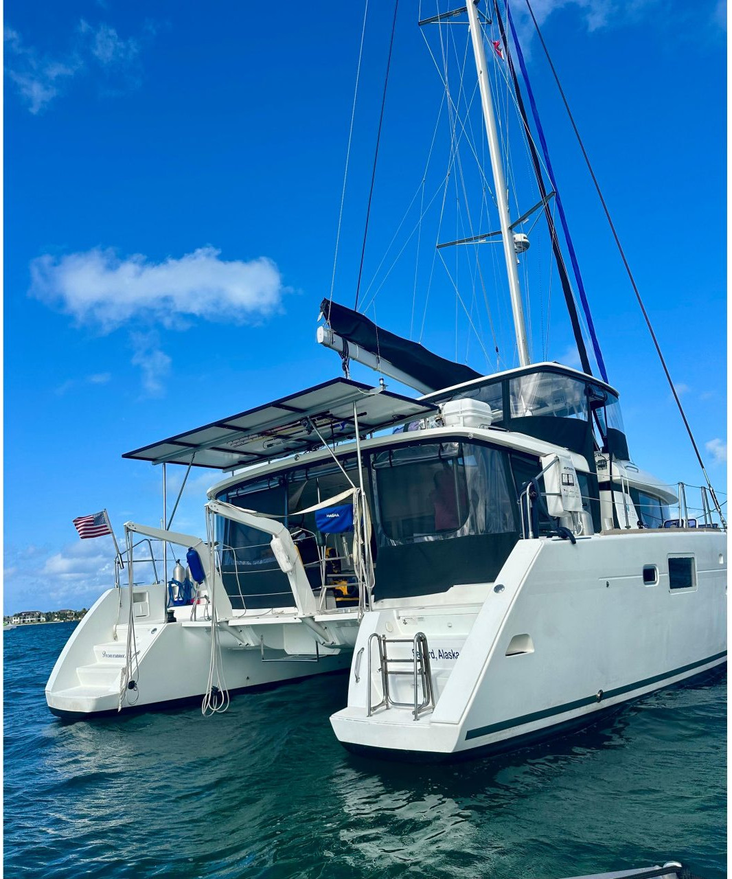 exterior, Lagoon 450, catamaran for sale