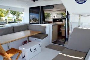 deck, FP 40 Lucia, catamaran for sale