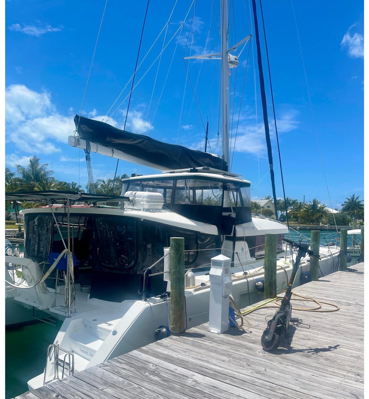 exterior, Lagoon 450, catamaran for sale