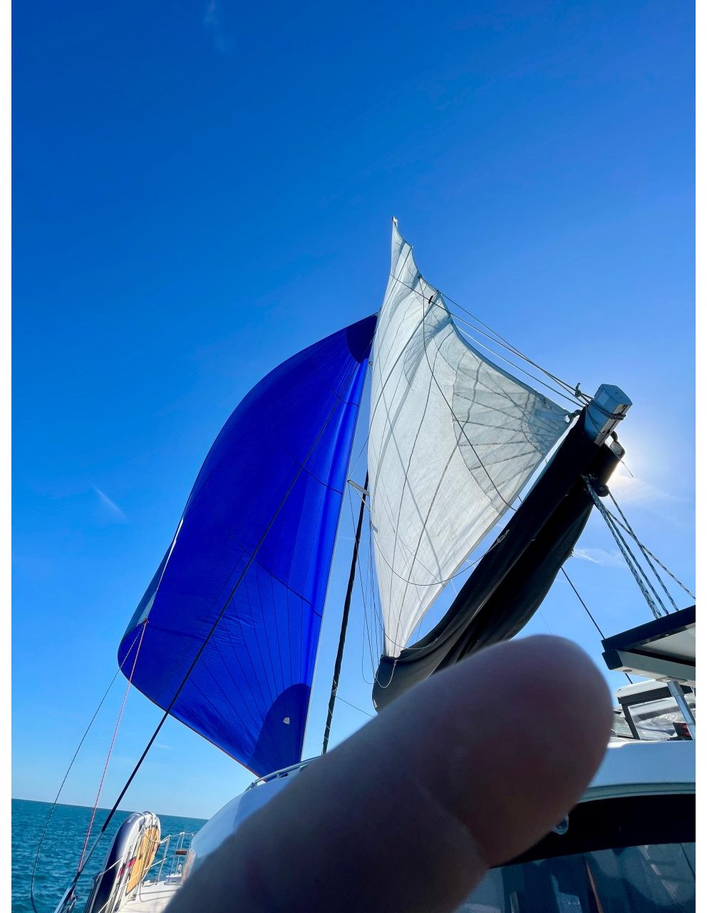 underway, Lagoon 450, catamaran for sale