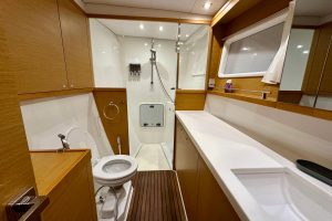 bath, Lagoon 450, catamaran for sale