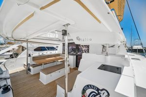 cockpit, FP 44 Helia, catamaran for sale