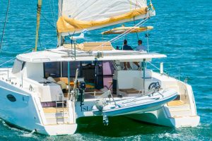 helm, FP 44 Helia, catamaran for sale