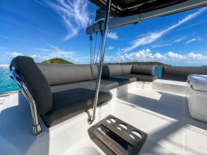 cockpit, FP 45 Elba, catamaran for sale