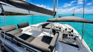 cockpit, FP 45 Elba, catamaran for sale