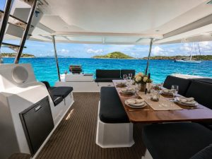 cockpit, FP 45 Elba, catamaran for sale