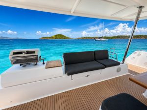 cockpit, FP 45 Elba, catamaran for sale