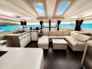 salon, FP 45 Elba, catamaran for sale
