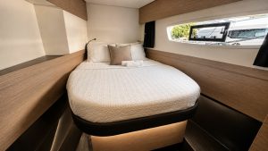 bed, FP 45 Elba, catamaran for sale