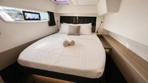 bed, FP 45 Elba, catamaran for sale
