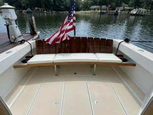 cockpit, MJM, trawler for sale