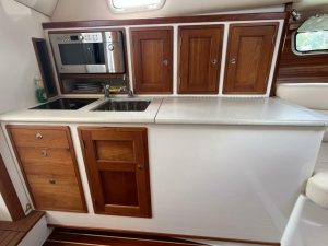 interior, MJM, trawler for sale