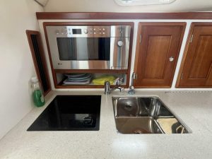 interior, MJM, trawler for sale