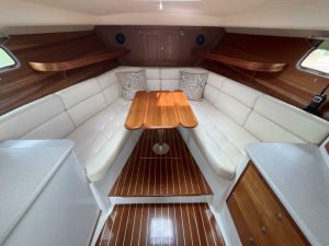 salon, MJM, trawler for sale