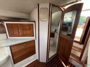 interior, MJM, trawler for sale