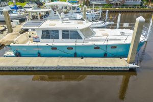 exterior, Maine Cat P-47, trawler for sale