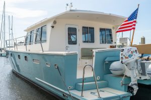 exterior, Maine Cat P-47, trawler for sale