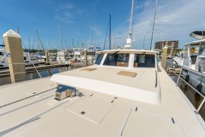 deck, Maine Cat P-47, trawler for sale