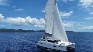 underway, FP 44 Helia, catamaran for sale