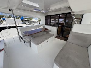 deck, FP 44 Helia, catamaran for sale