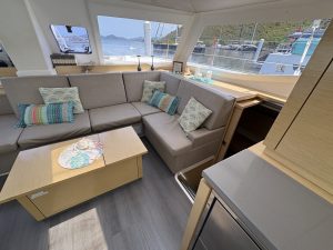 salon, FP 44 Helia, catamaran for sale