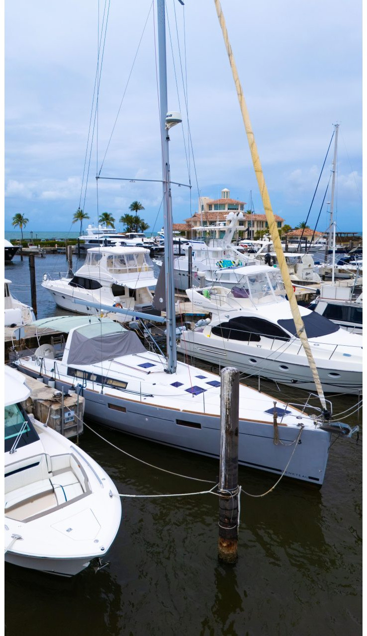 exterior, Beneteau 45 Oceanis, sailboat for sale