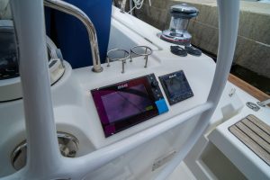 helm, Beneteau 45 Oceanis, sailboat for sale