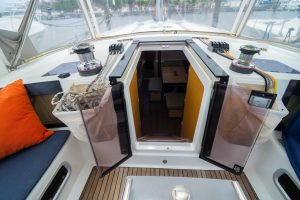 cockpit, Beneteau 45 Oceanis, sailboat for sale