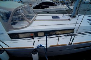 cockpit, Beneteau 45 Oceanis, sailboat for sale