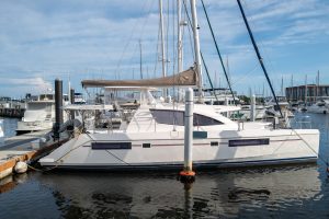exterior, Leopard 48, catamaran for sale