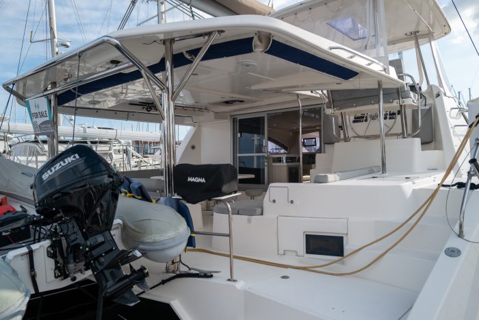 cockpit, Leopard 48, catamaran for sale