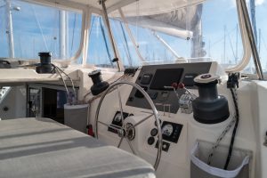 helm, Leopard 48, catamaran for sale