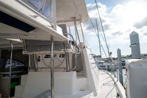 deck, Leopard 48, catamaran for sale