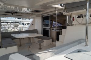 cockpit, Leopard 48, catamaran for sale